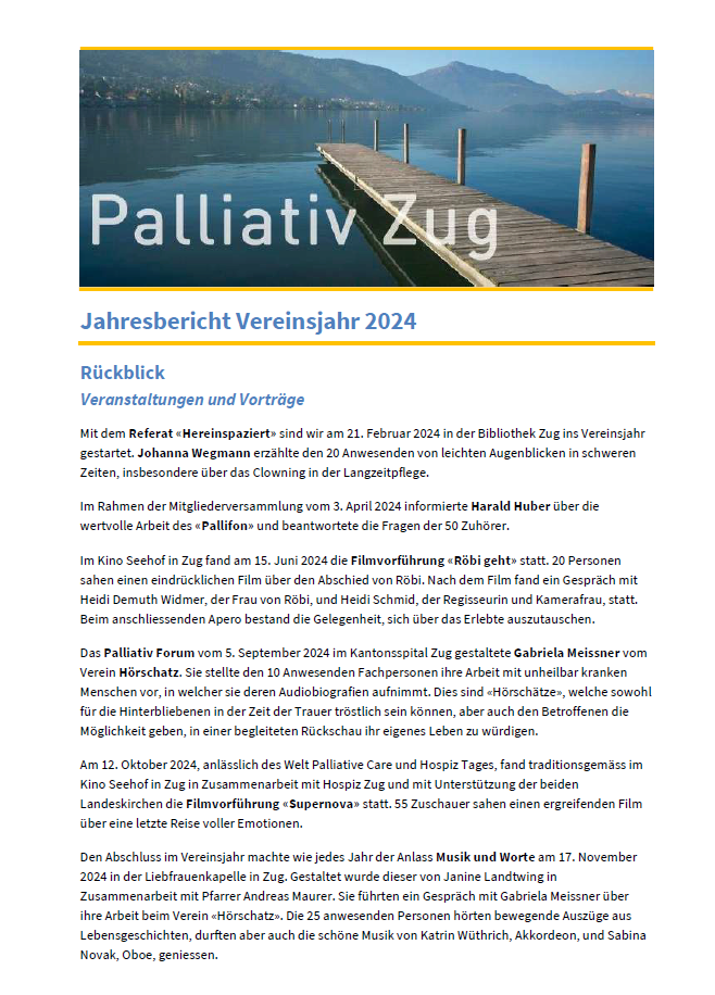 Jahresbericht